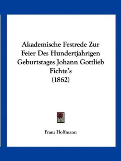 Hoffmann, F: Akademische Festrede Zur Feier Des Hundertjahri