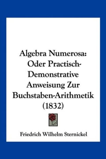 Sternickel, F: Algebra Numerosa