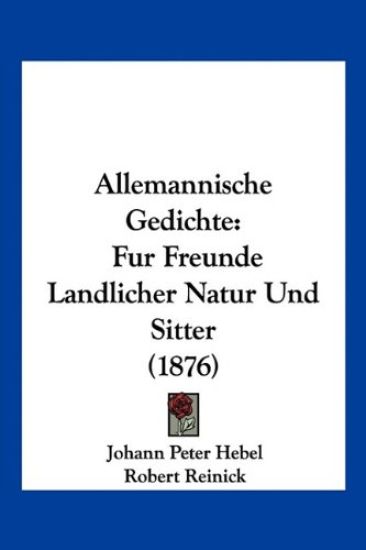 Hebel, J: Allemannische Gedichte