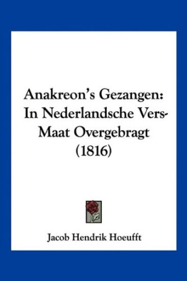 Anakreon's Gezangen