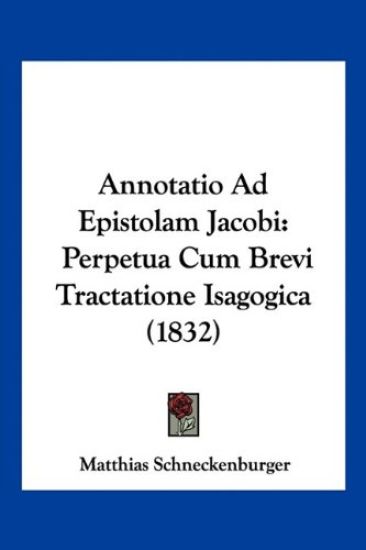 Annotatio Ad Epistolam Jacobi
