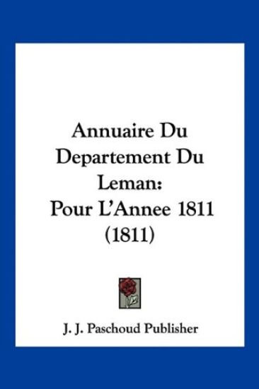 Annuaire Du Departement Du Leman