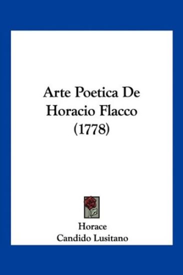 Arte Poetica De Horacio Flacco (1778)
