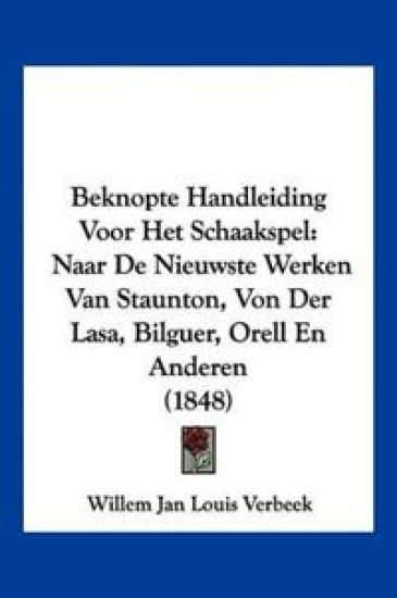 Beknopte Handleiding Voor Het Schaakspel