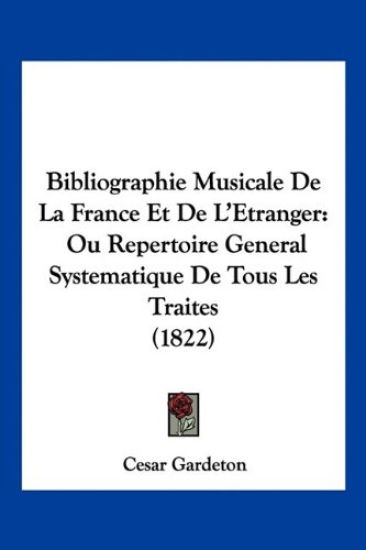 Bibliographie Musicale De La France Et De L'Etranger