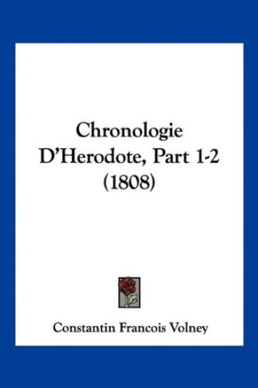 Chronologie D'Herodote, Part 1-2 (1808)
