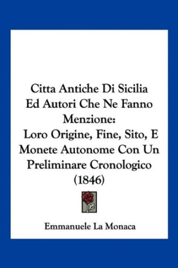 Citta Antiche Di Sicilia Ed Autori Che Ne Fanno Menzione