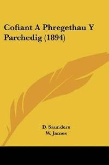 Cofiant A Phregethau Y Parchedig (1894)