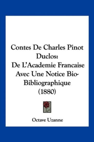 Contes De Charles Pinot Duclos