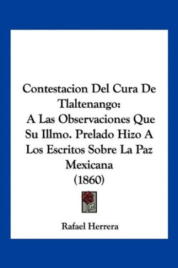 Contestacion Del Cura De Tlaltenango
