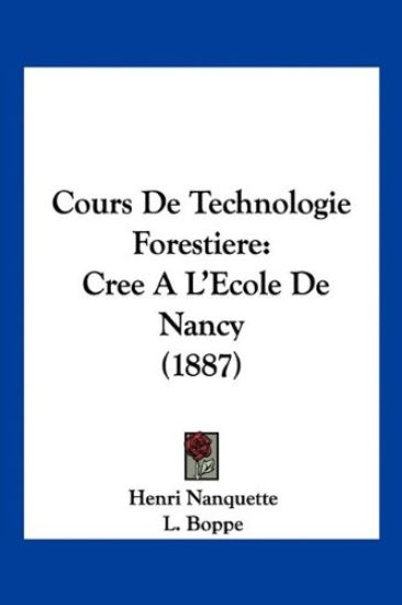Cours De Technologie Forestiere