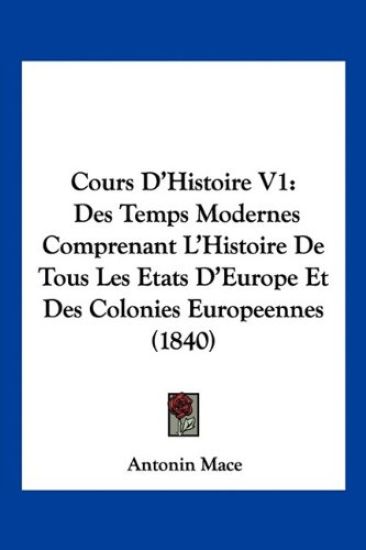 Cours D'Histoire V1