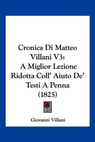 Cronica Di Matteo Villani V3