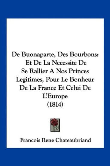 de Buonaparte, Des Bourbons