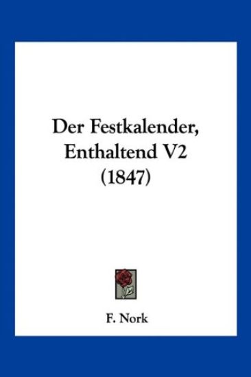 Nork, F: Festkalender, Enthaltend V2 (1847)
