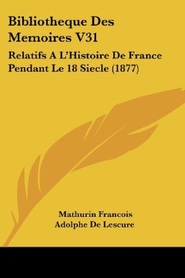 Bibliotheque Des Memoires V31