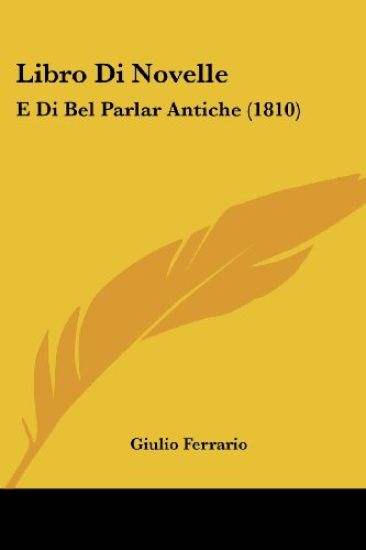 Libro Di Novelle