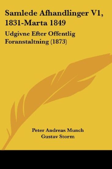 Samlede Afhandlinger V1, 1831-Marta 1849