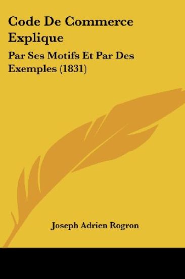 Code De Commerce Explique