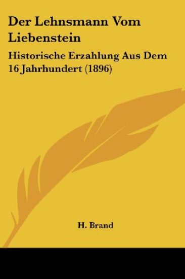 Brand, H: Lehnsmann Vom Liebenstein
