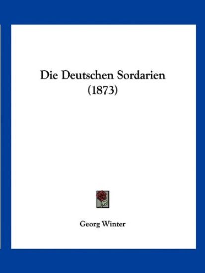 Winter, G: Deutschen Sordarien (1873)
