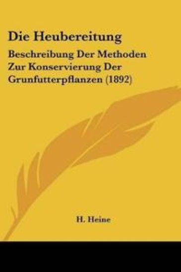 Heine, H: Heubereitung
