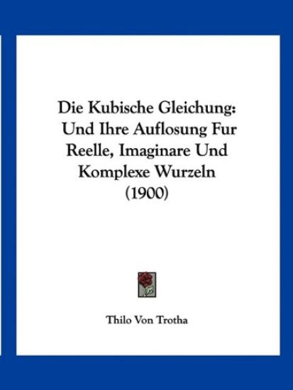 Trotha, T: Kubische Gleichung