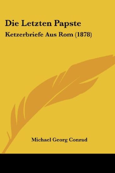 Conrad, M: Letzten Papste