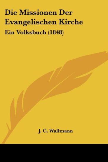 Wallmann, J: Missionen Der Evangelischen Kirche