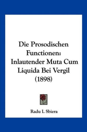 Sbiera, R: Prosodischen Functionen