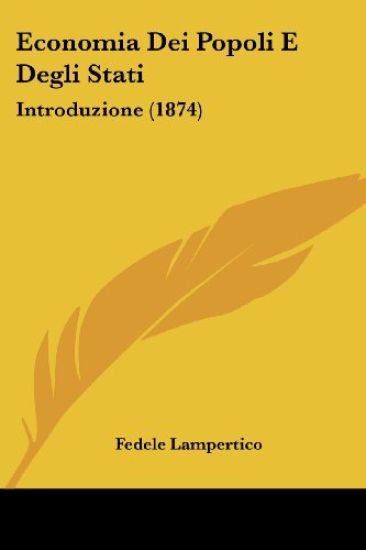 Economia Dei Popoli E Degli Stati