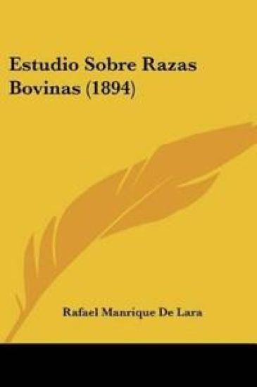 Estudio Sobre Razas Bovinas (1894)