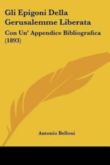 Gli Epigoni Della Gerusalemme Liberata