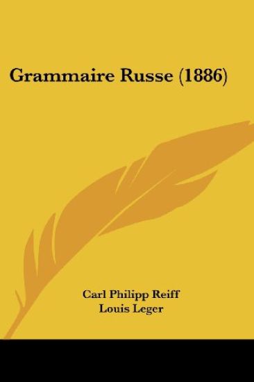 Grammaire Russe (1886)