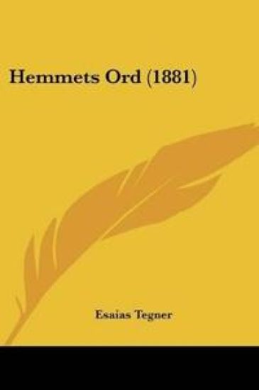 Hemmets Ord (1881)