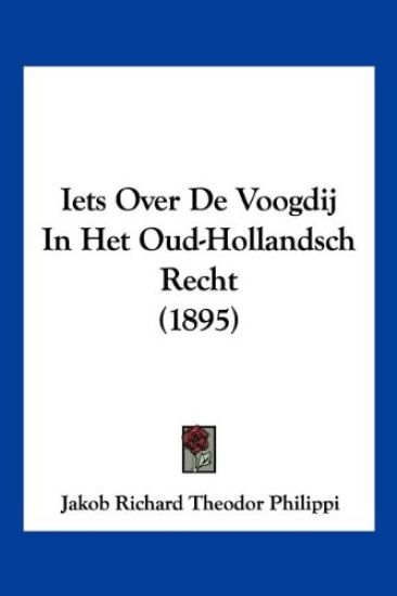 Iets Over De Voogdij In Het Oud-Hollandsch Recht (1895)