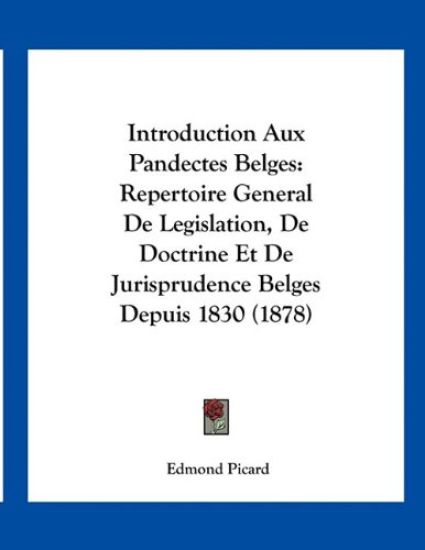 Introduction Aux Pandectes Belges