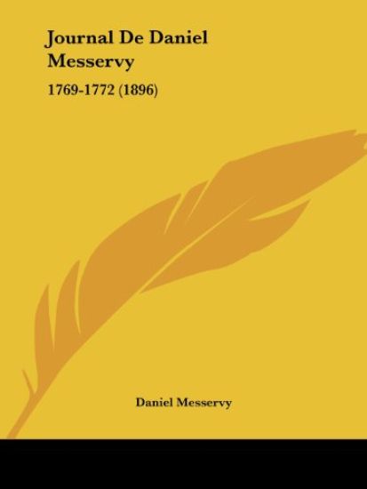 Journal De Daniel Messervy