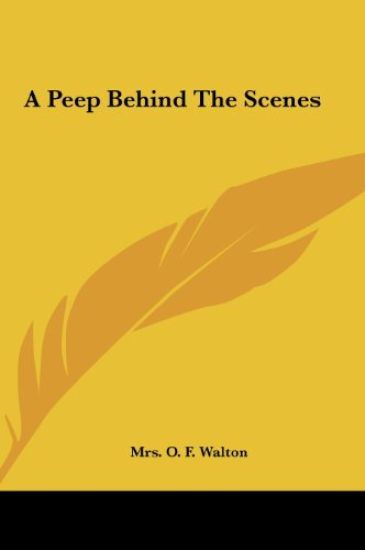 A Peep Behind The Scenes