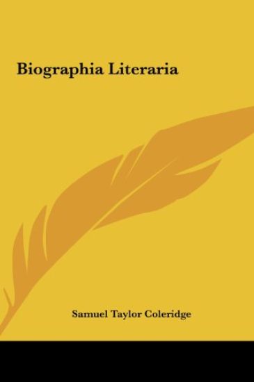 Biographia Literaria