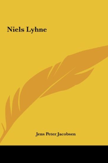 Jacobsen, J: Niels Lyhne