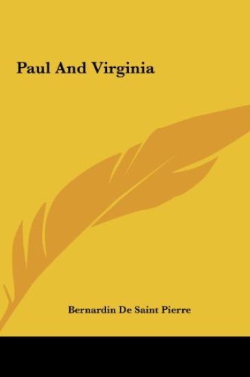 Pierre, B: Paul And Virginia