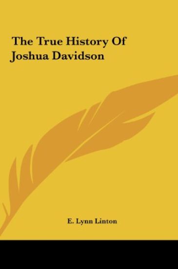 The True History Of Joshua Davidson