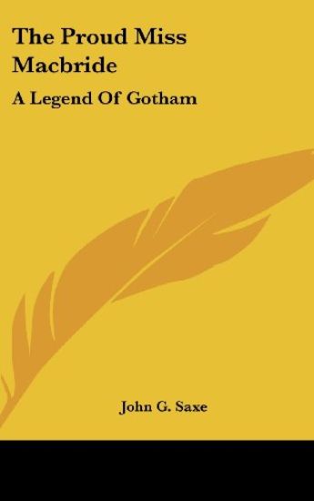 The Proud Miss Macbride