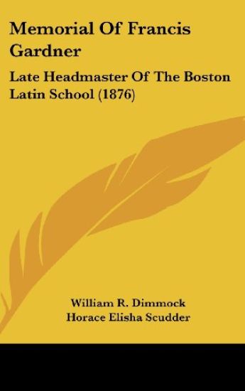 Memorial Of Francis Gardner