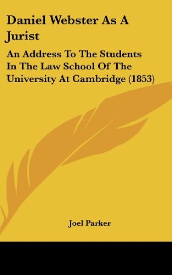 Daniel Webster As A Jurist