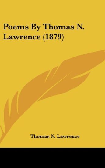 Poems By Thomas N. Lawrence (1879)