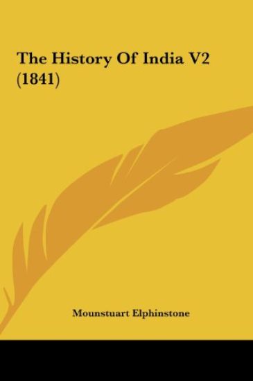 The History Of India V2 (1841)