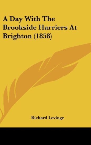 A Day With The Brookside Harriers At Brighton (1858)