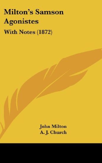 Milton's Samson Agonistes